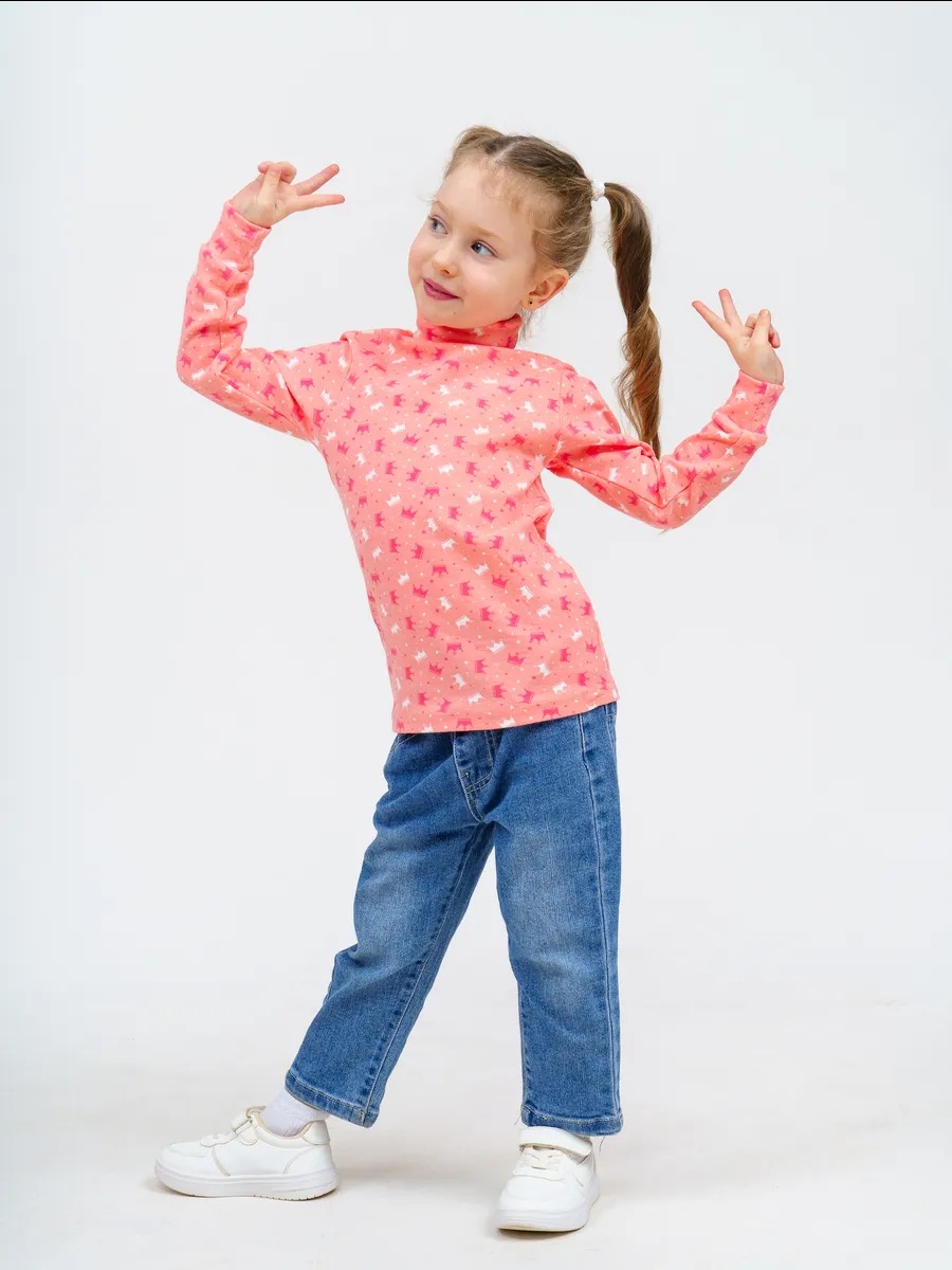 Водолазка TOTEMFOX 231РНАБ2(2)F/коралловый - фото 9