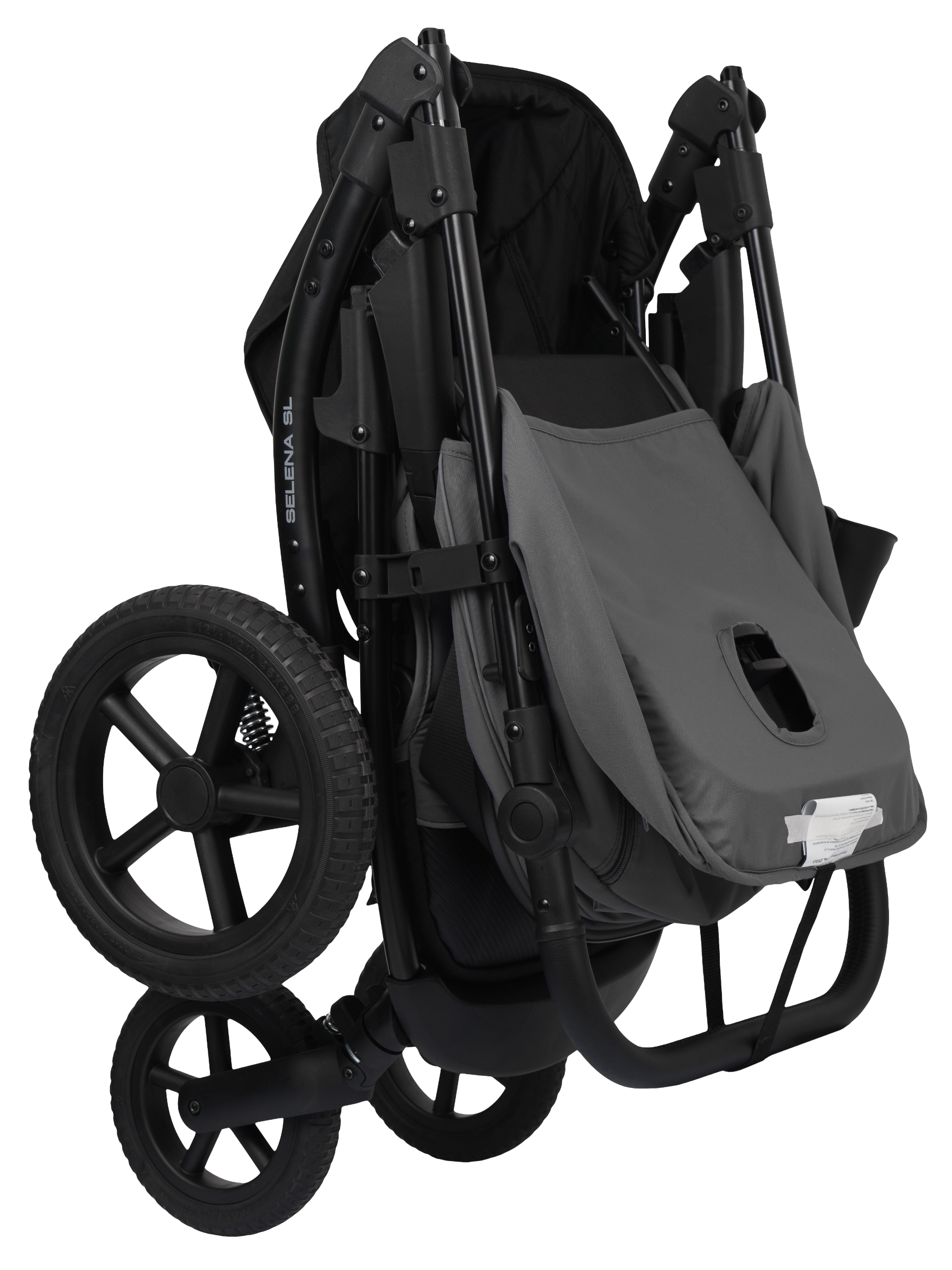 Коляска прогулочная JOVOLA Selena SL, всесезонная серый - фото 44