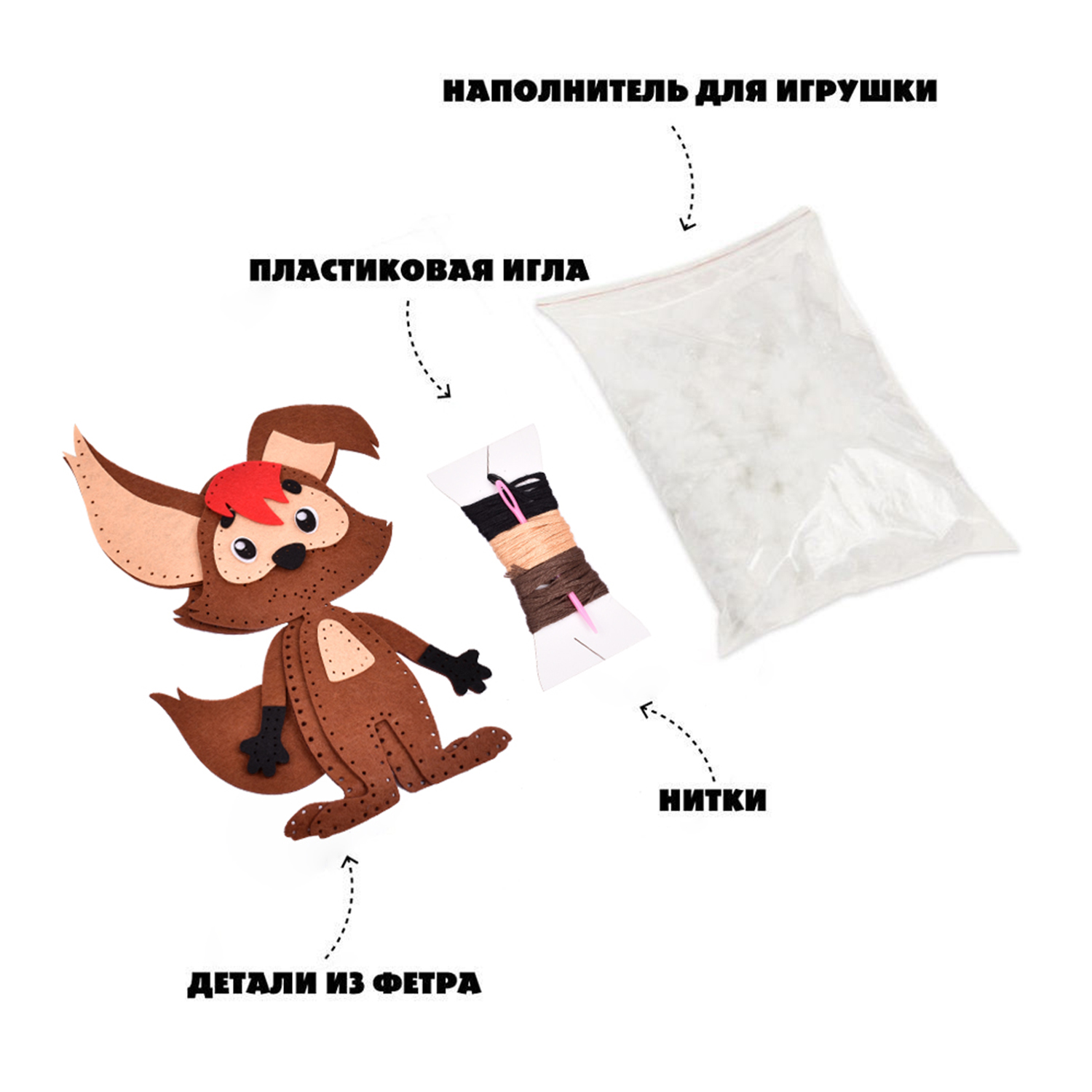 Набор для творчества Союзмультфильм шитье - фото 4