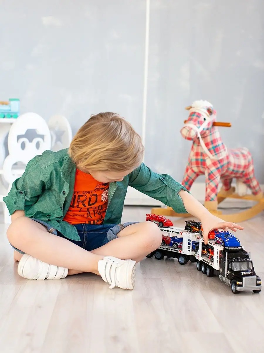 Автовоз Givito тягач G205-025 - фото 9