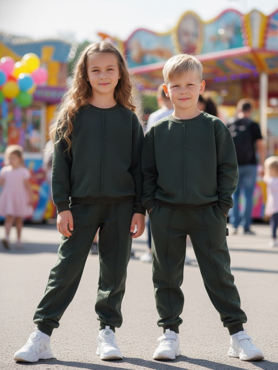 Костюм VEDDI 2260/6041фп-2024-хаки - фото 3