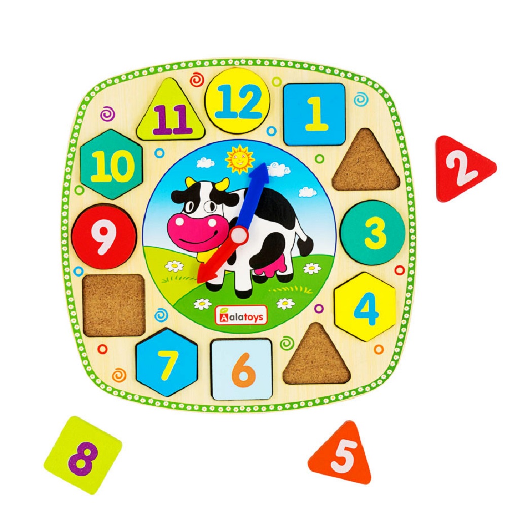 Игрушка Alatoys сортер Часики в ассортименте - фото 5