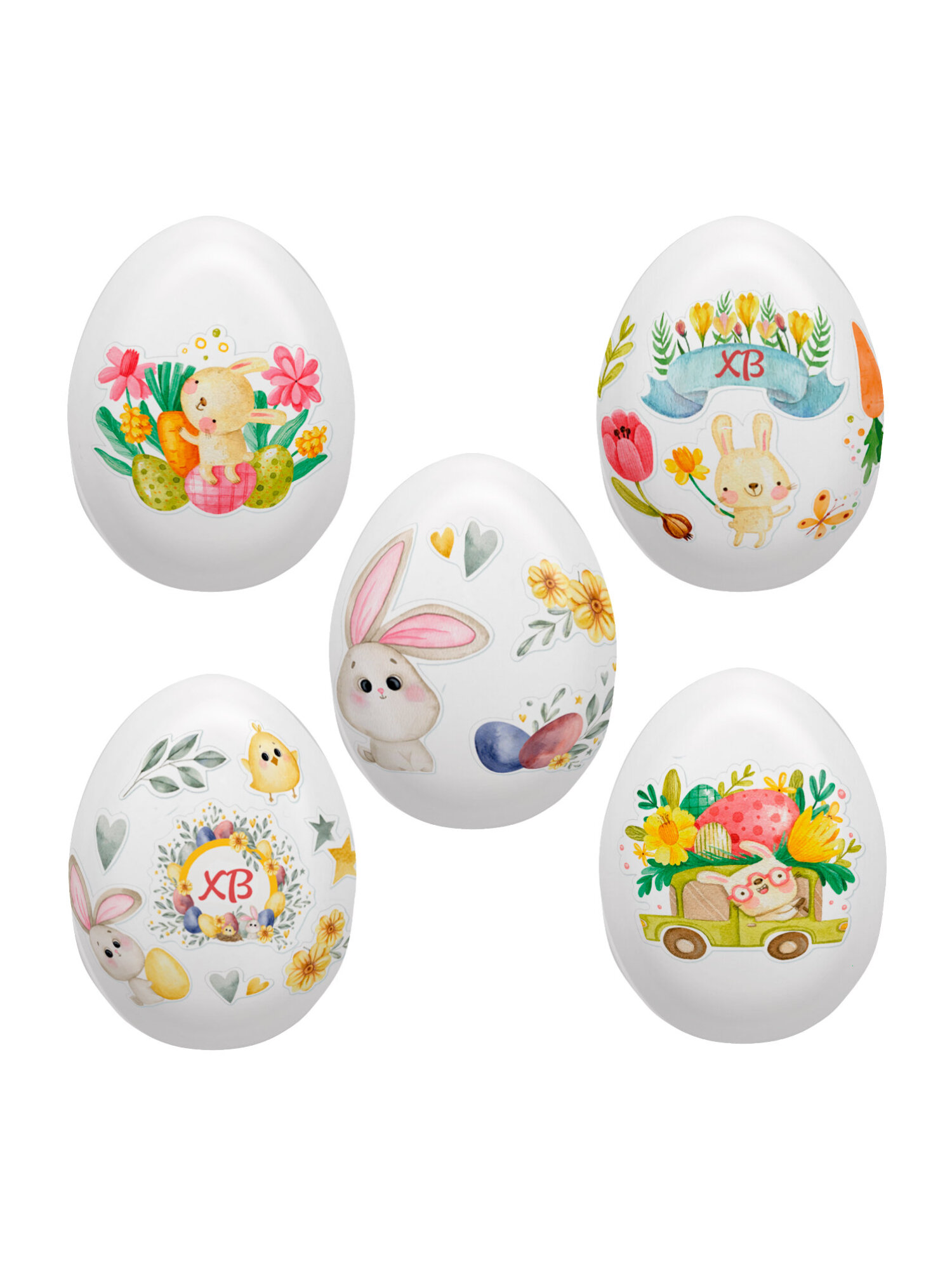 Наклейки Золотая сказка для украшения пасхальных яиц 51 шт. - фото 11