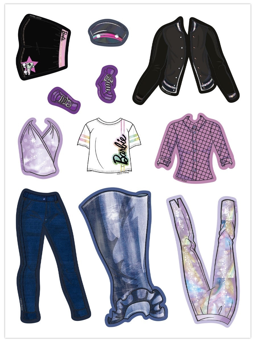 Магнит PRIORITY Переодевашка Барби - фото 4