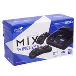 Игровая приставка для детей Retro Genesis Dinotronix Mix Wireless + 600 игр AV 2 беспроводных джойстика