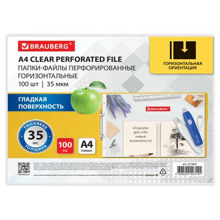 Файл Brauberg А4