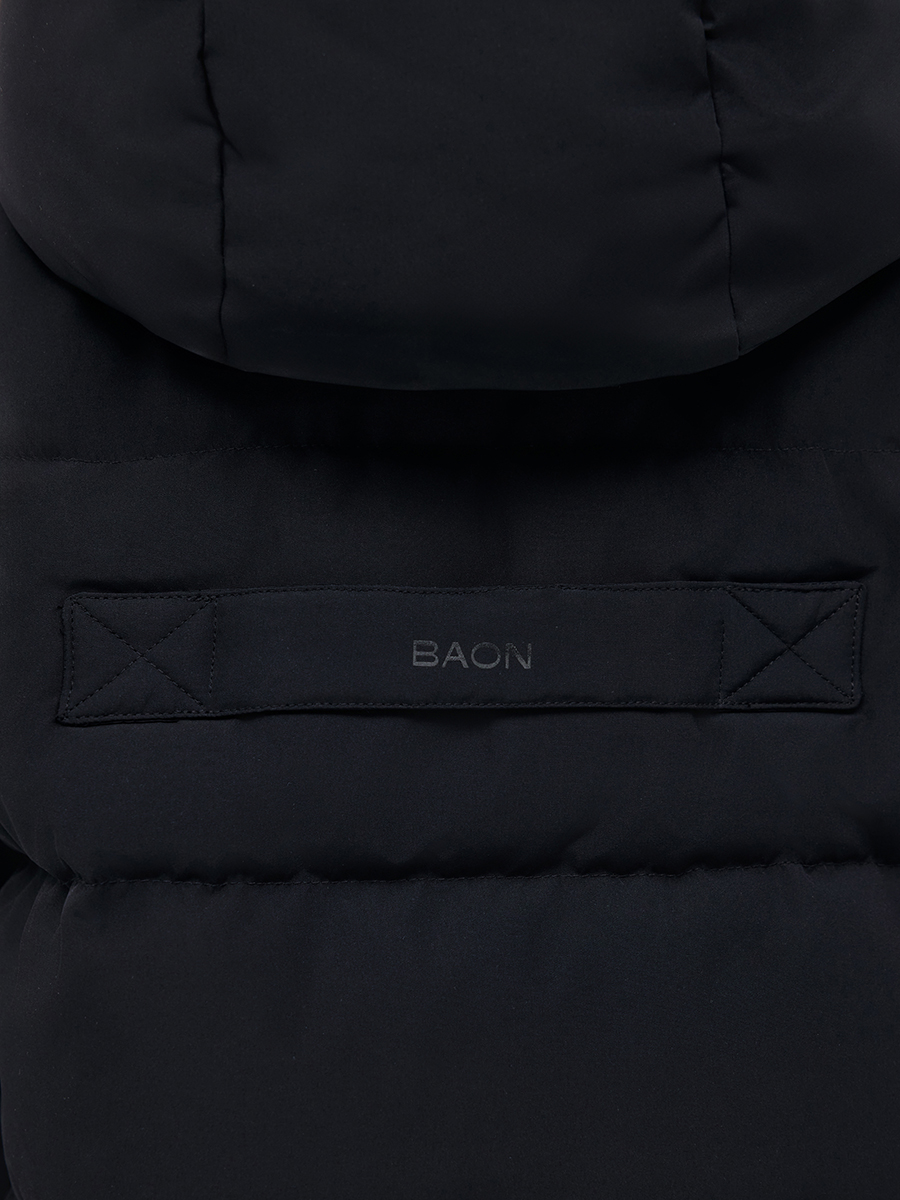 Пальто Baon BK0224501/BLACK - фото 8