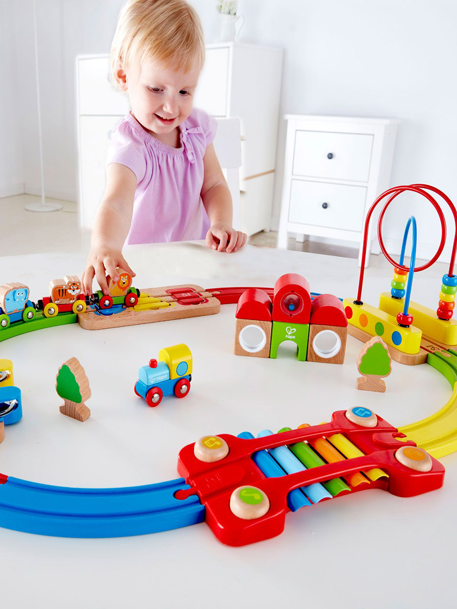 Развивающая железная дорога Hape E3826_HP - фото 1