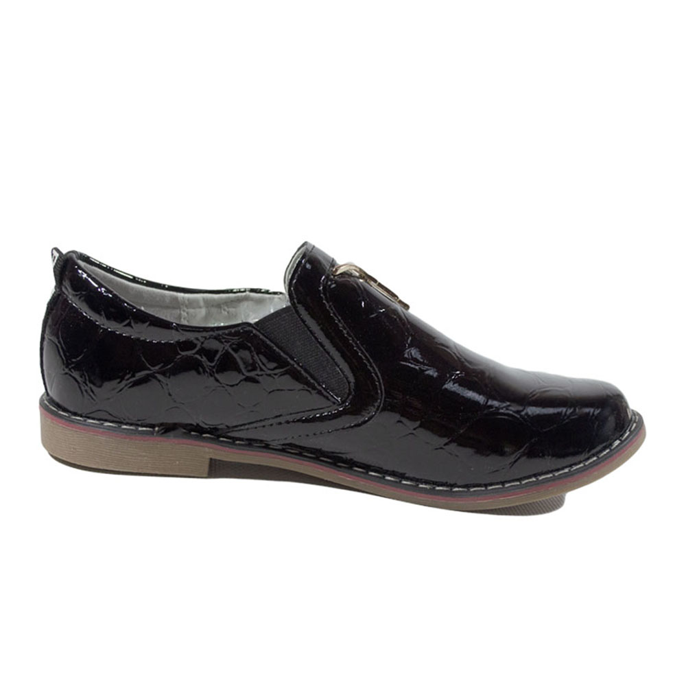 Туфли Europen R175-5-SV-ДМ EUROPEN Туфли для девочки,черный - фото 2