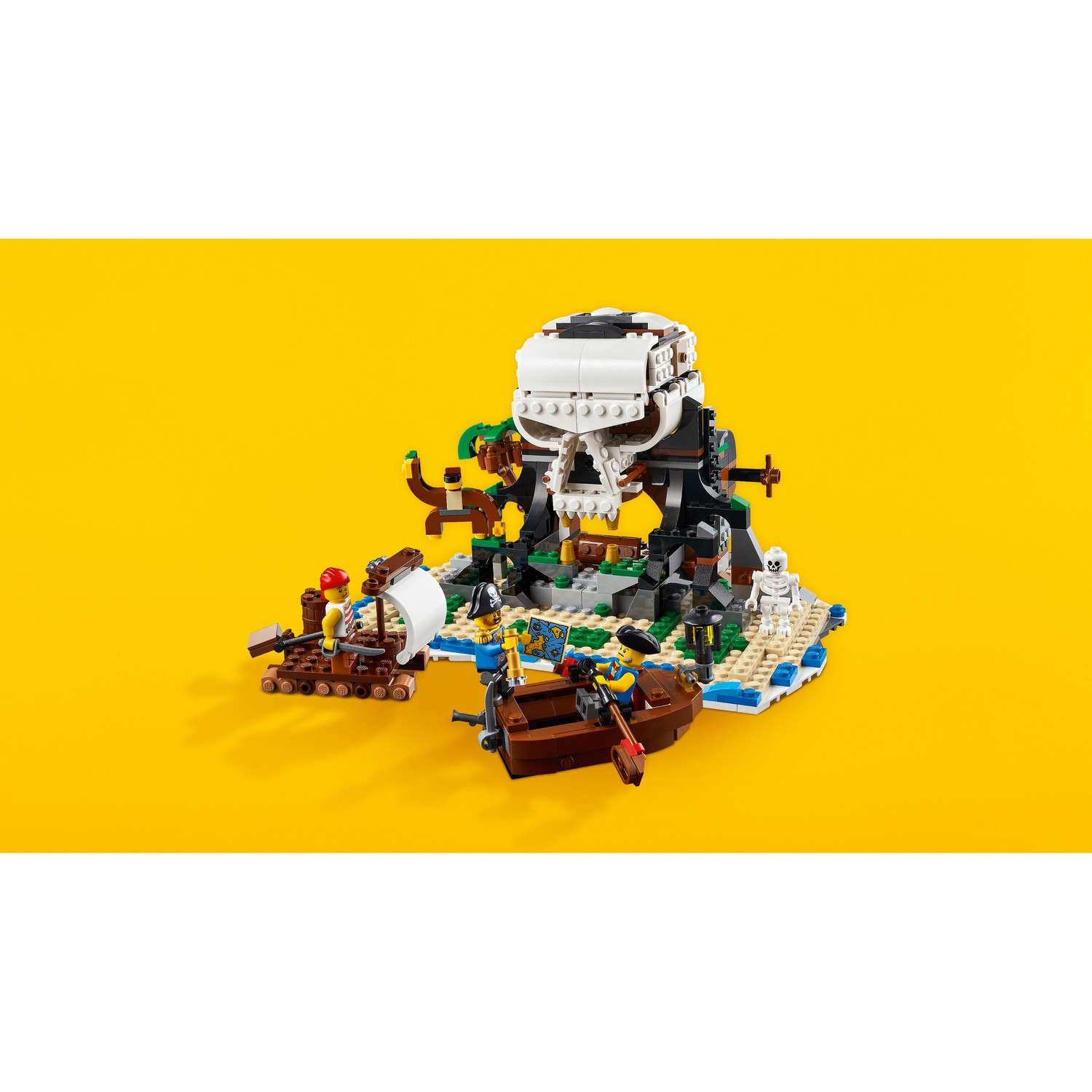 Конструктор LEGO Creator Пиратский корабль блочный - фото 11