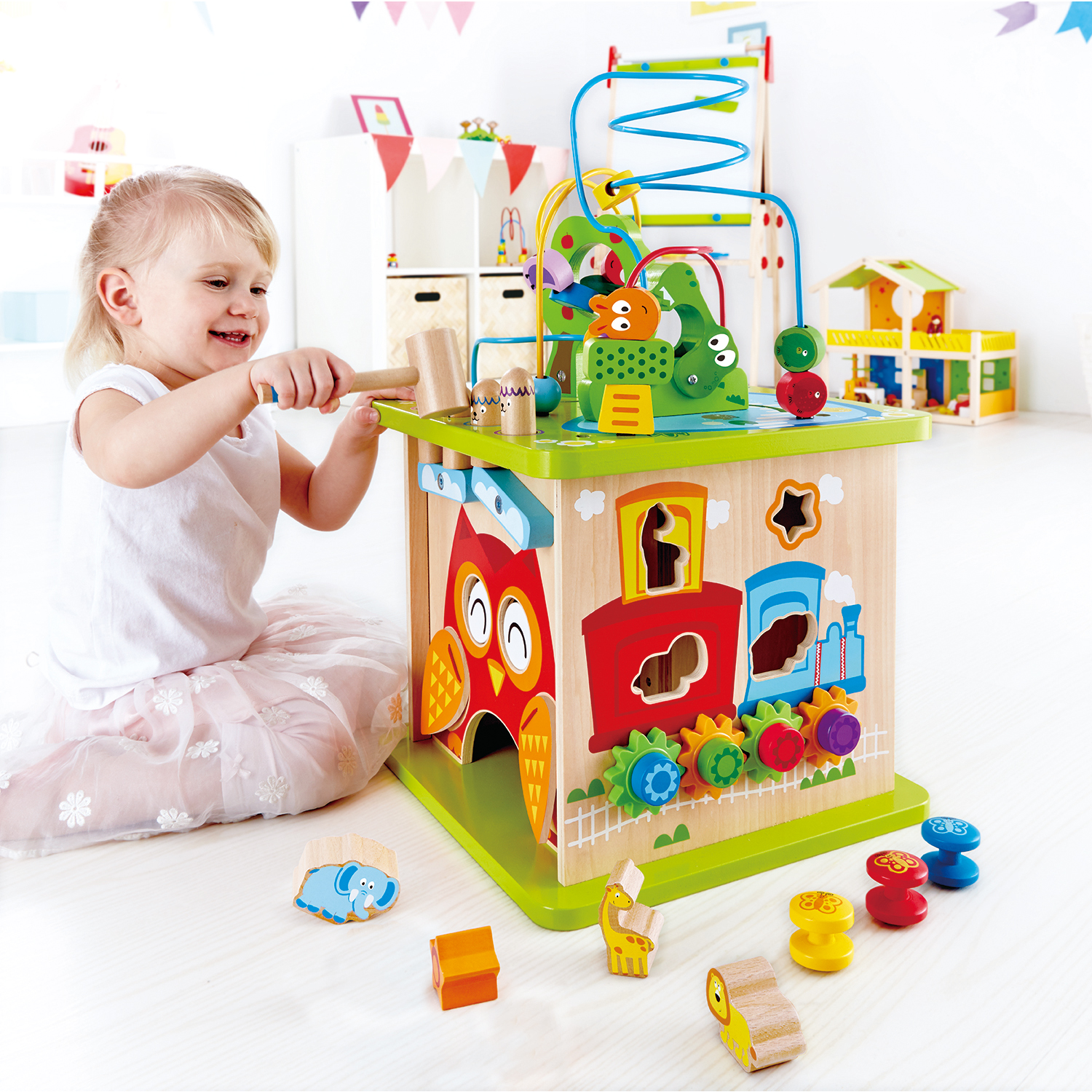 Игрушка Hape бизиборд Бизиборд - фото 1