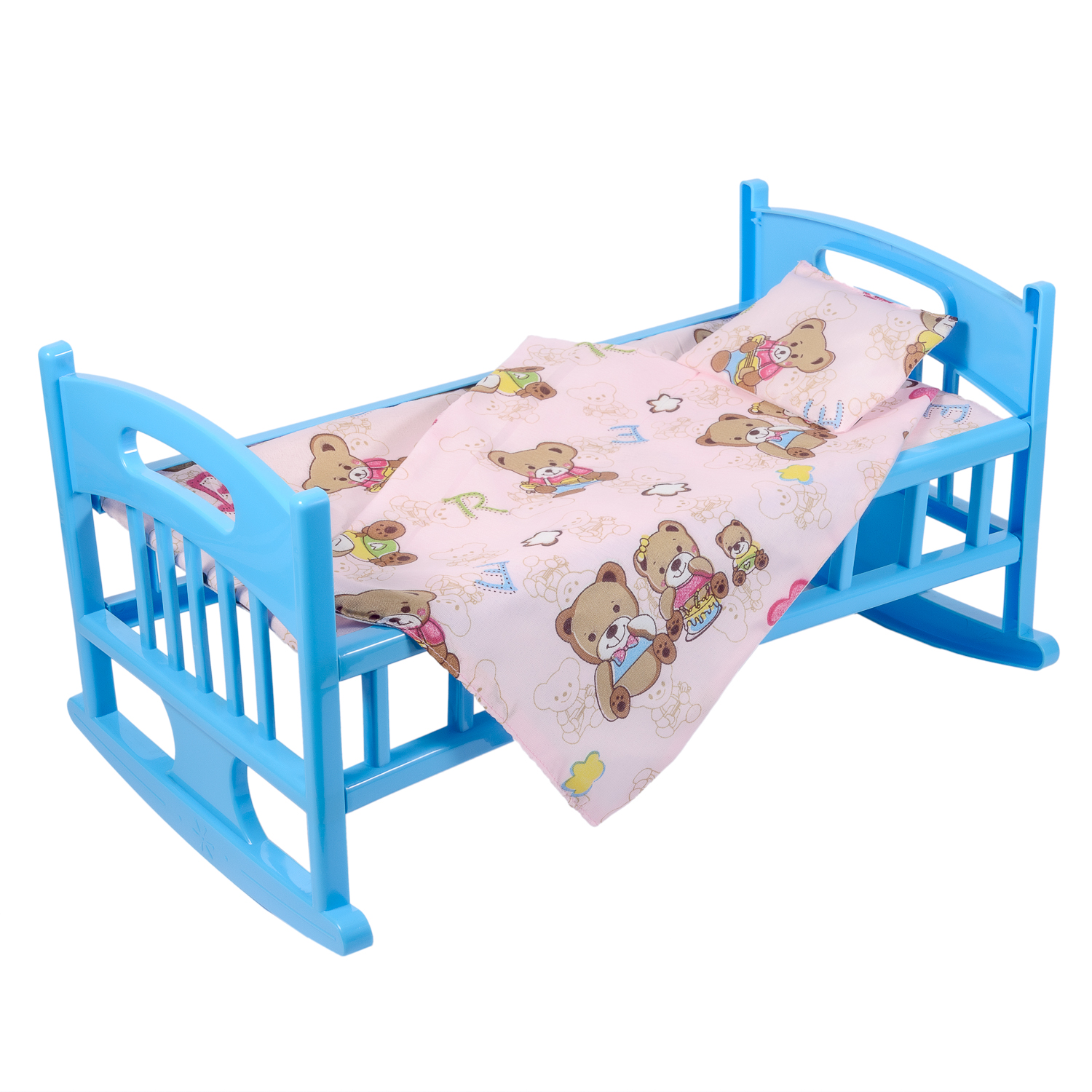 Аксессуар для кукол Green Plast кровать ККП002 - фото 7