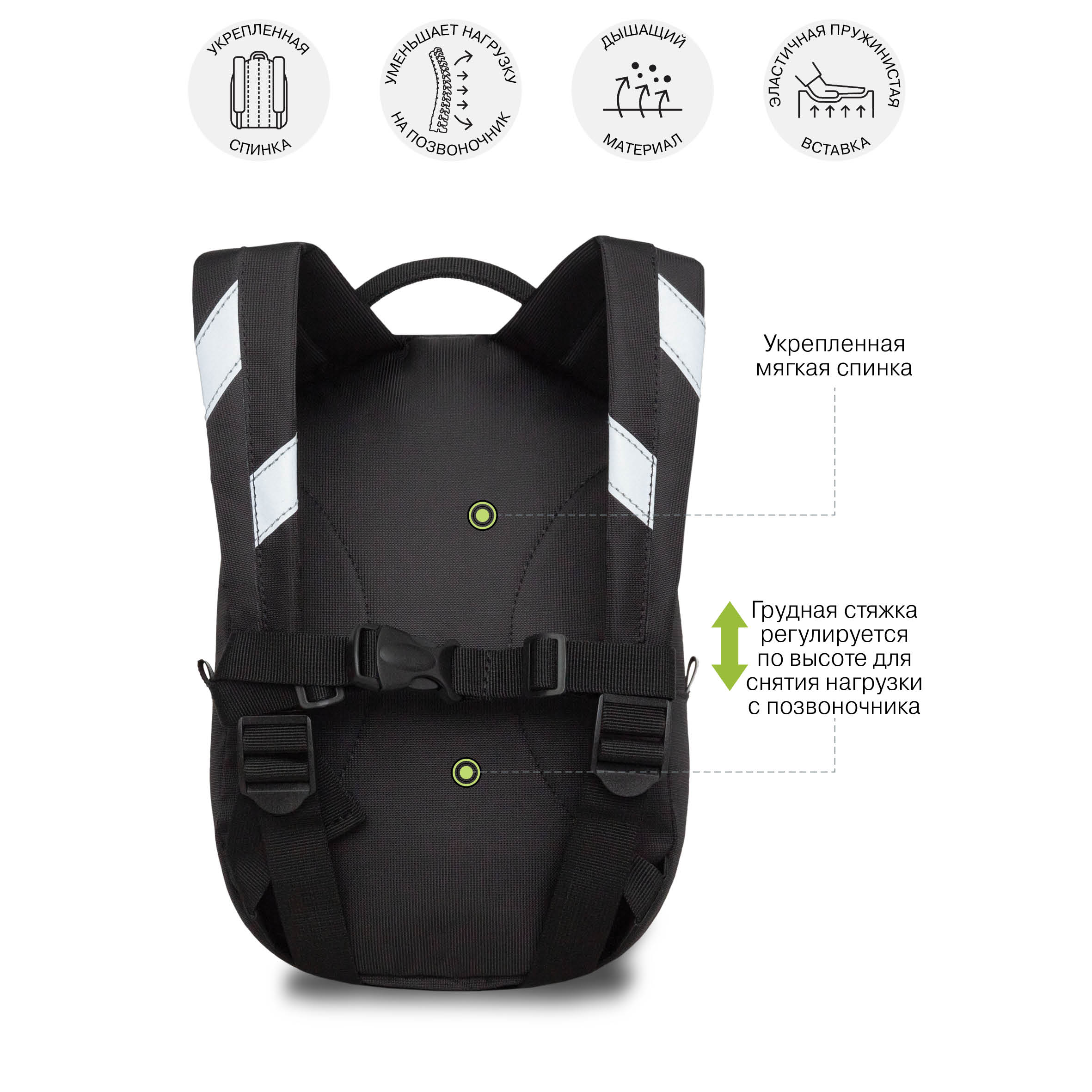 Рюкзак дошкольный Grizzly детский - фото 9