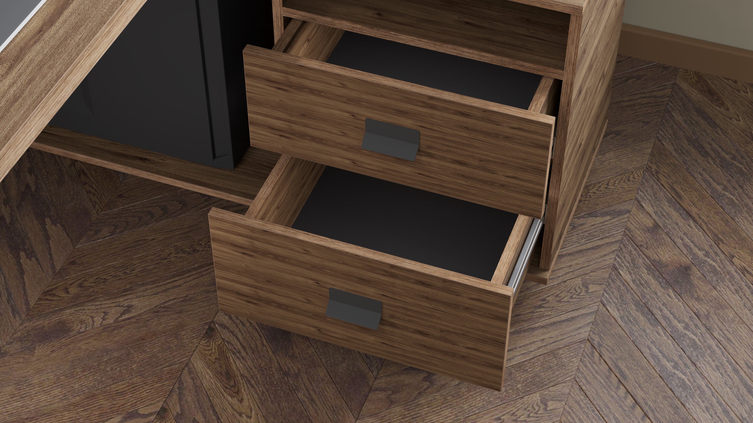 Письменный стол КАЛИФОРНИЯ МЕБЕЛЬ Хардвиг СР01 - фото 10