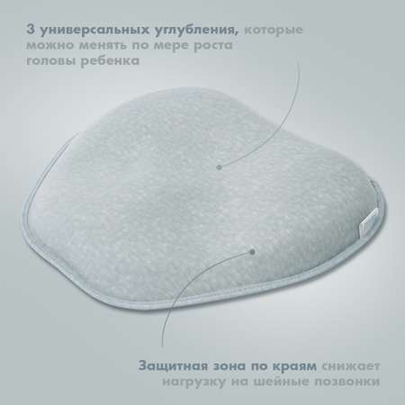 Подушка для новорожденного Nuovita Neonutti Trio Dipinto Синяя