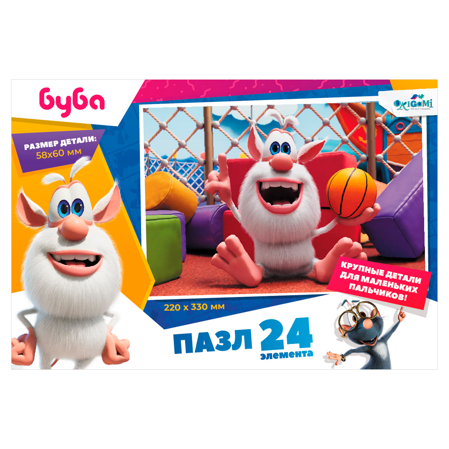 Пазл ORIGAMI Буба классический в ассортименте - фото 6