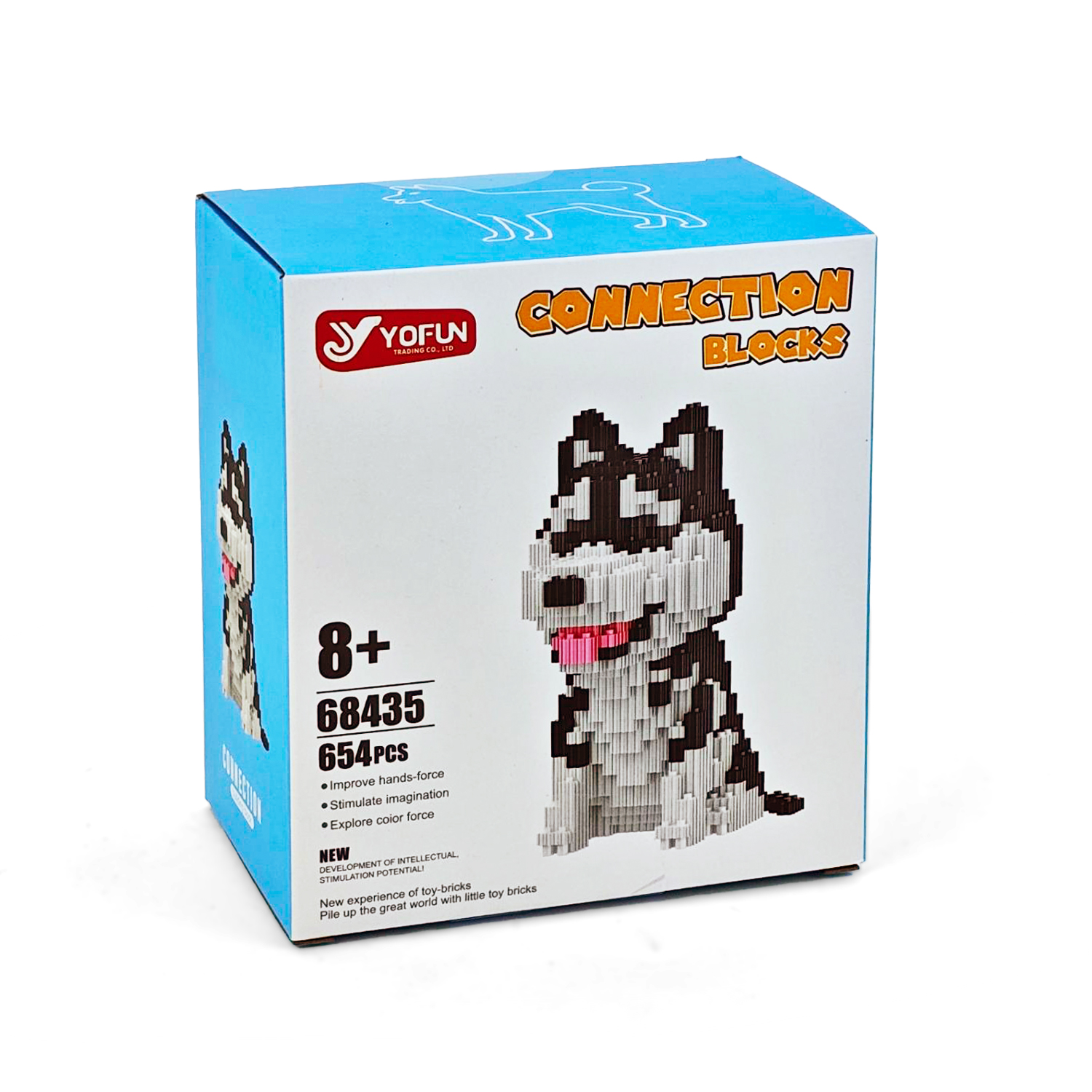 Конструктор Сибирский хаски 654 дет. - фото 3