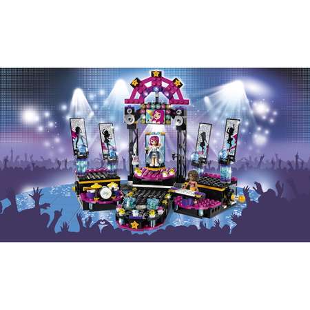Конструктор LEGO Friends Поп звезда: сцена блочный