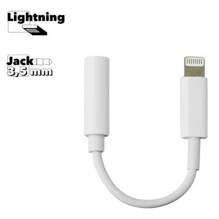 Переходник для наушников DIIN AUX Lightning 8 pin 3.5мм