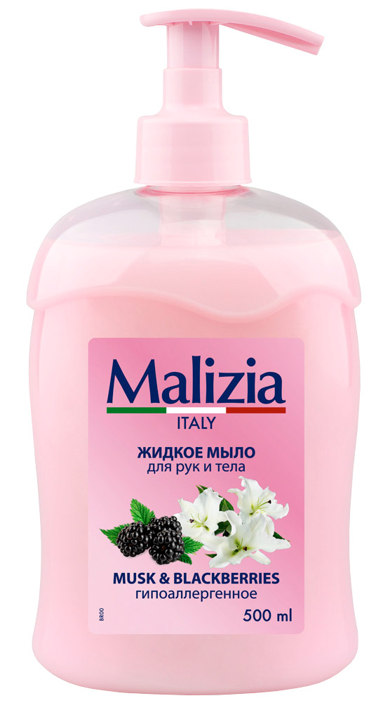 Мыло жидкое Malizia 500 мл - фото 4