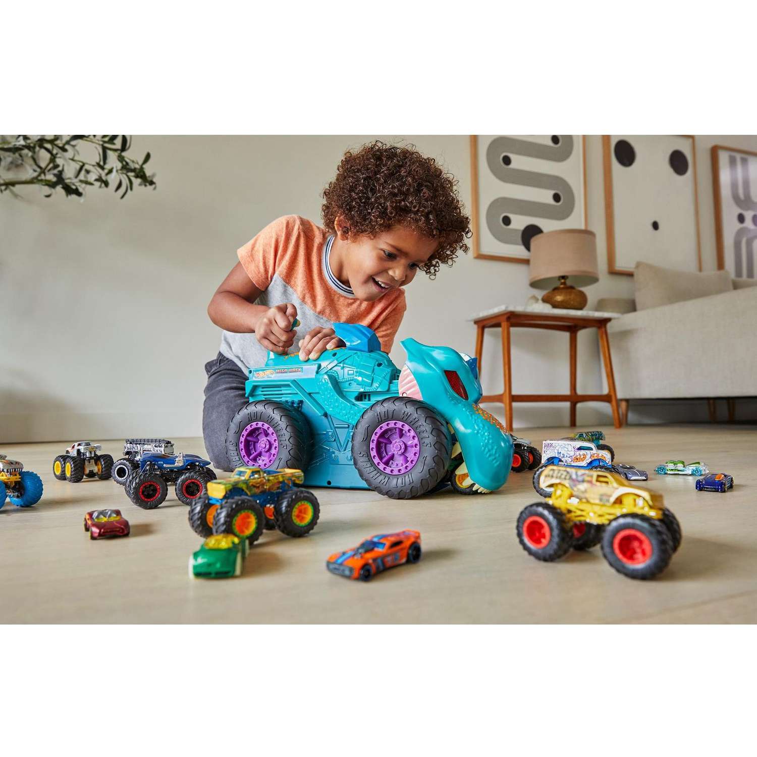 Трек Hot Wheels Голодный Мега Рекс GYL13 - фото 19