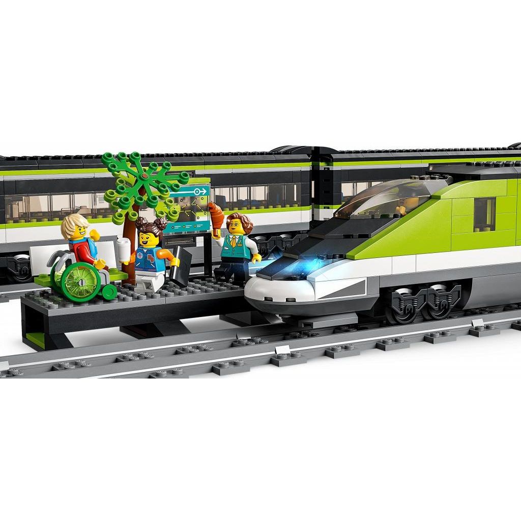 Конструктор LEGO City Express Passenger Train блочный - фото 4