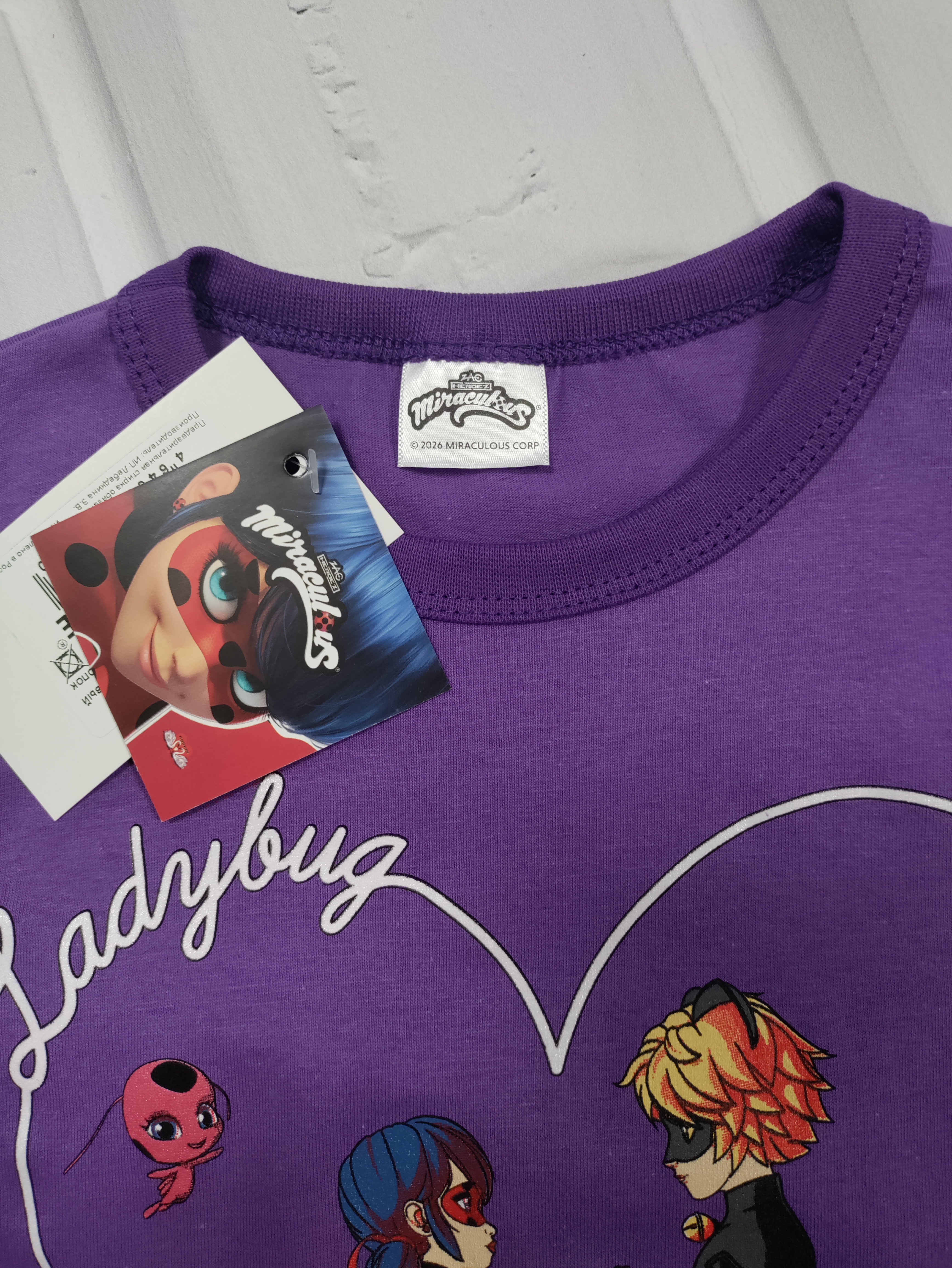 Футболка Леди Баг и Супер Кот 33720Ф - фото 3