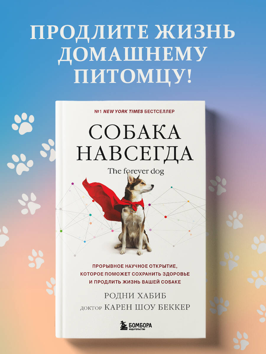 Книга БОМБОРА Собака навсегда. The forever dog - фото 1