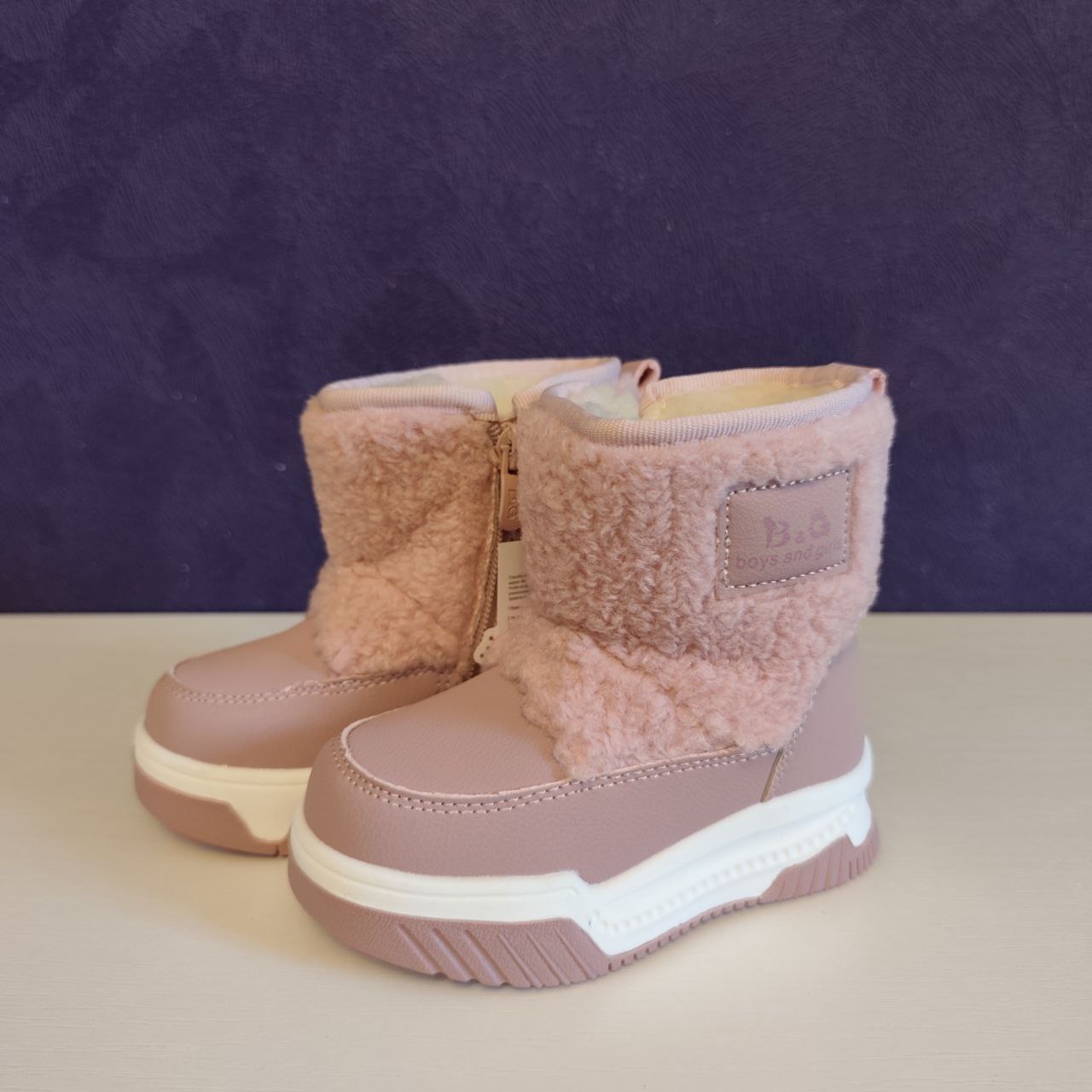 Ботинки mutter ботинки_зимние_розовые - фото 3