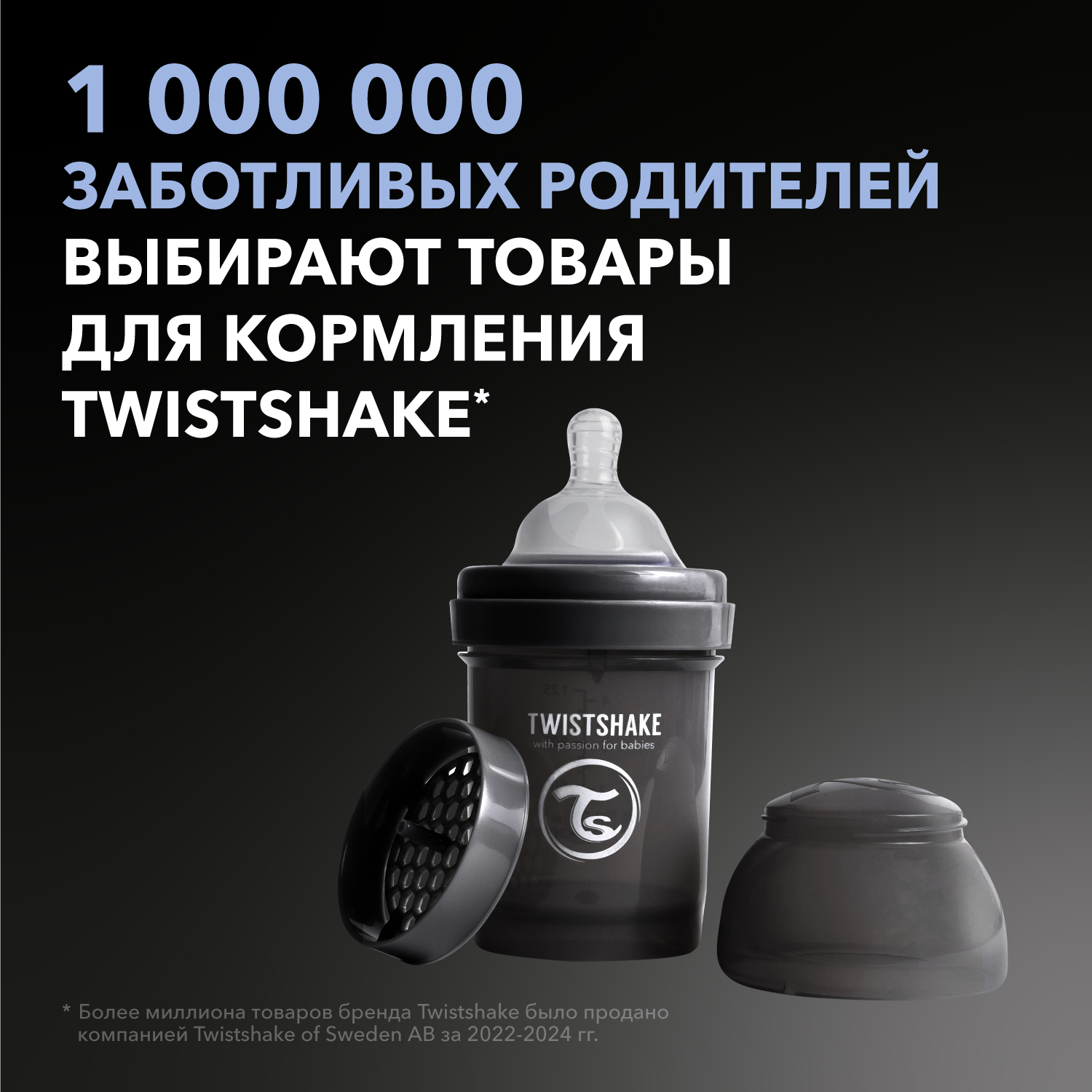 Бутылочка Twistshake Anti-Colic 125 мл 1 шт. - фото 4