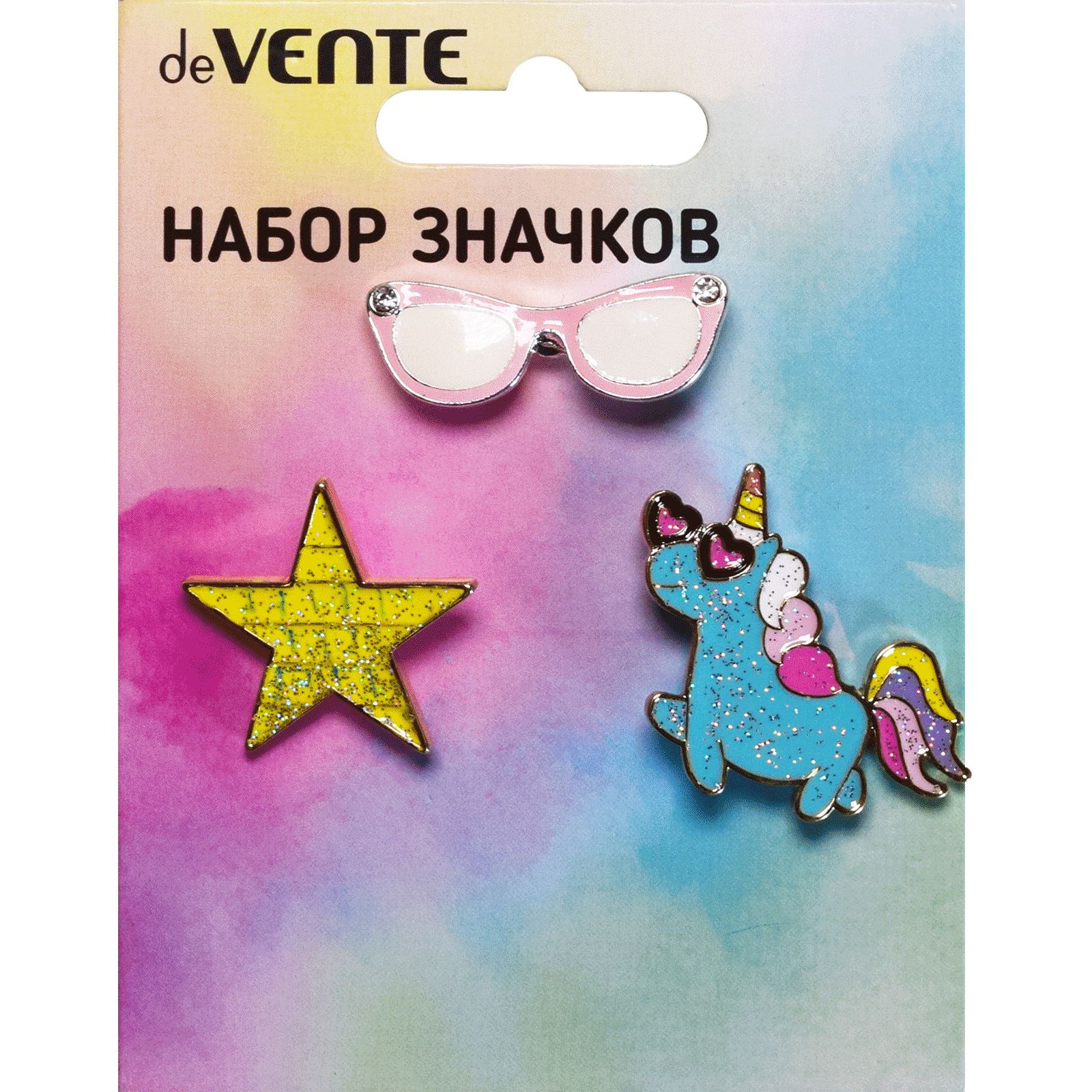 Набор значков deVENTE I am a star эмалированные - фото 1