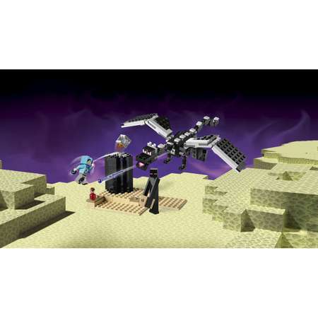 Конструктор LEGO Minecraft блочный