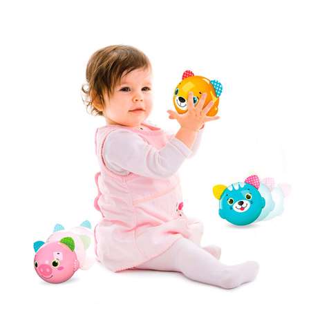 Игрушка Азбукварик Смешинка Мячик Мишка 2598