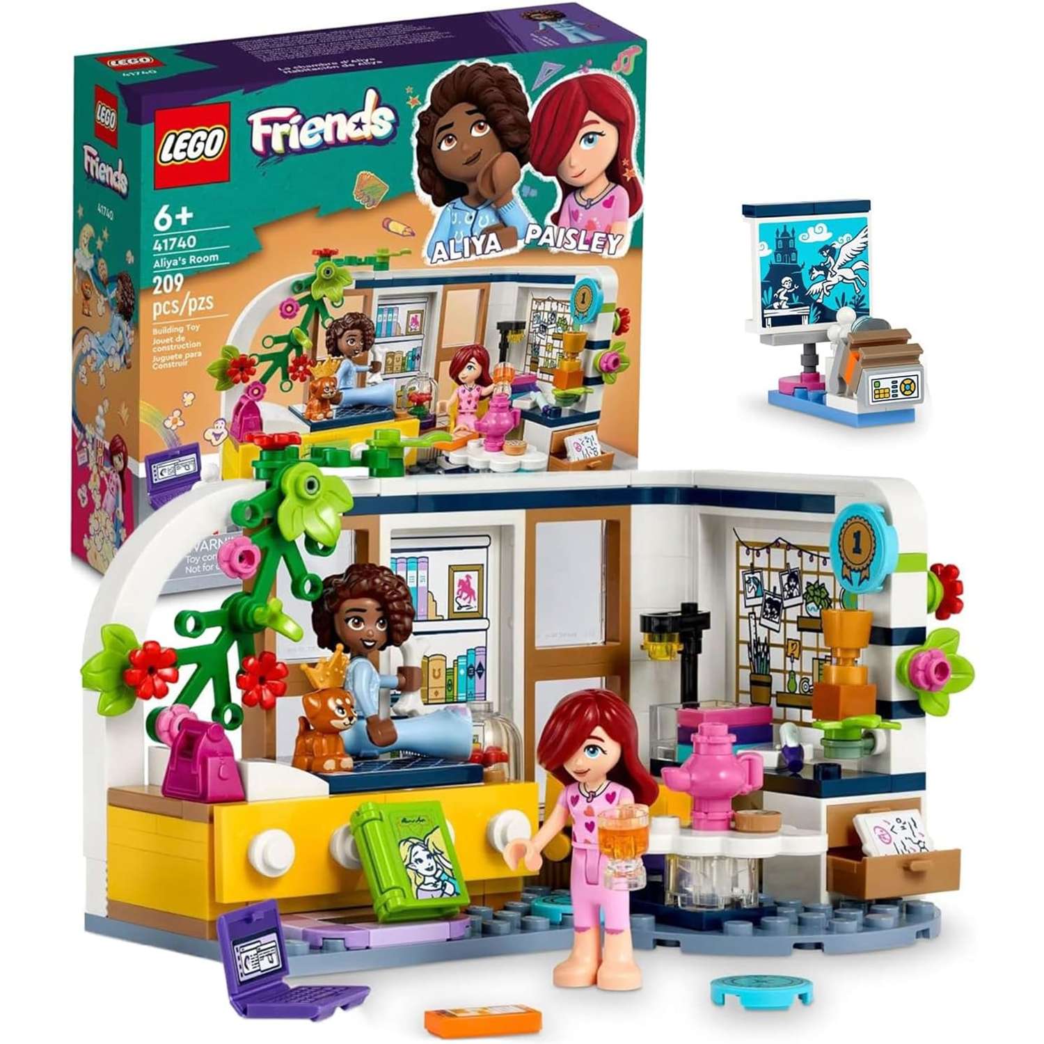 Конструктор LEGO Friends Комната Алии блочный - фото 1