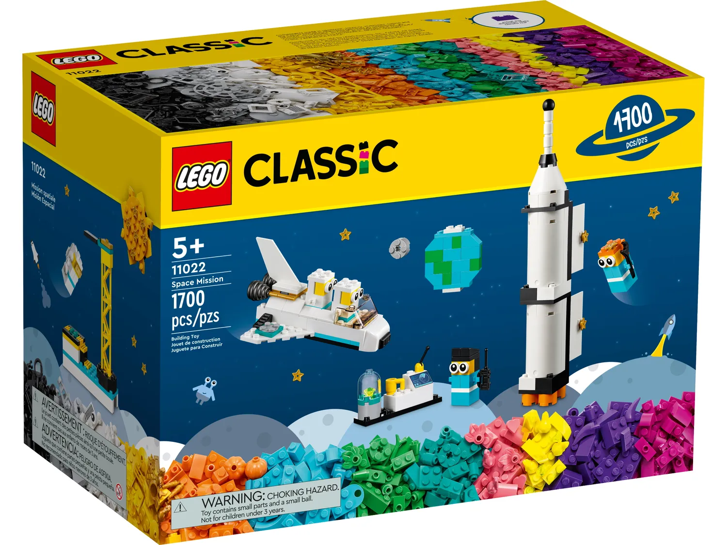 Конструктор LEGO Classic 11022 1700 дет. - фото 1