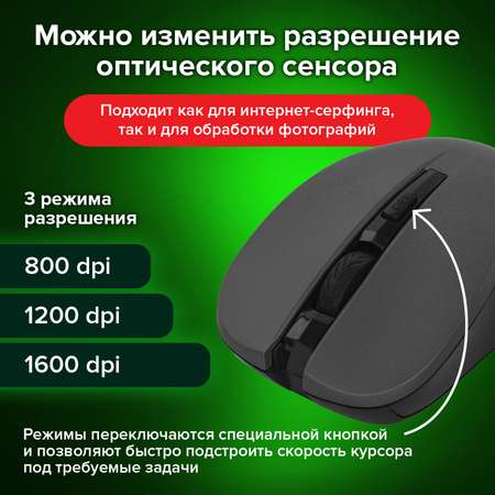 Мышь беспроводная Sonnen V18 Usb 800/1200/1600 dpi