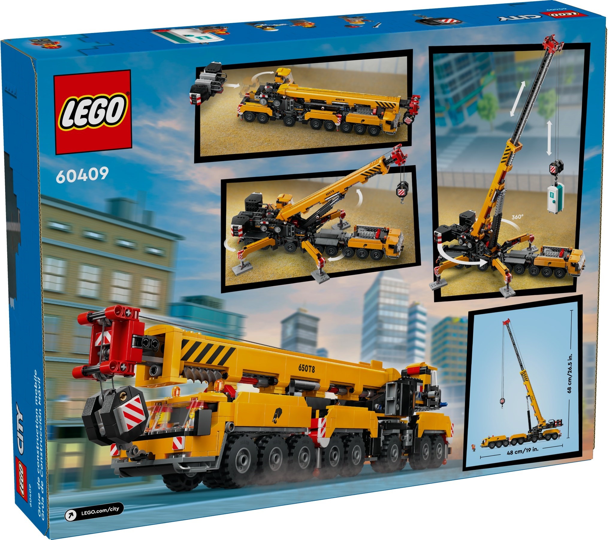 Конструктор LEGO Technic 60409 1116 дет. - фото 1