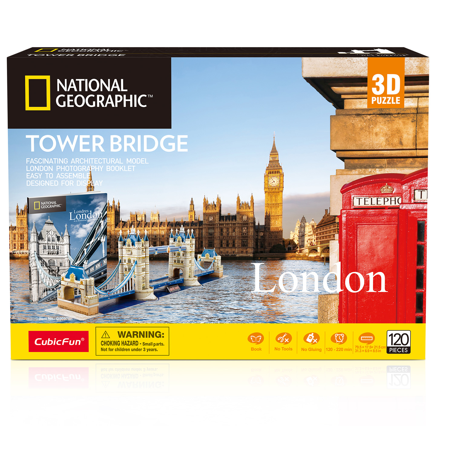 Пазл CubicFun National Geographic 3D - фото 6
