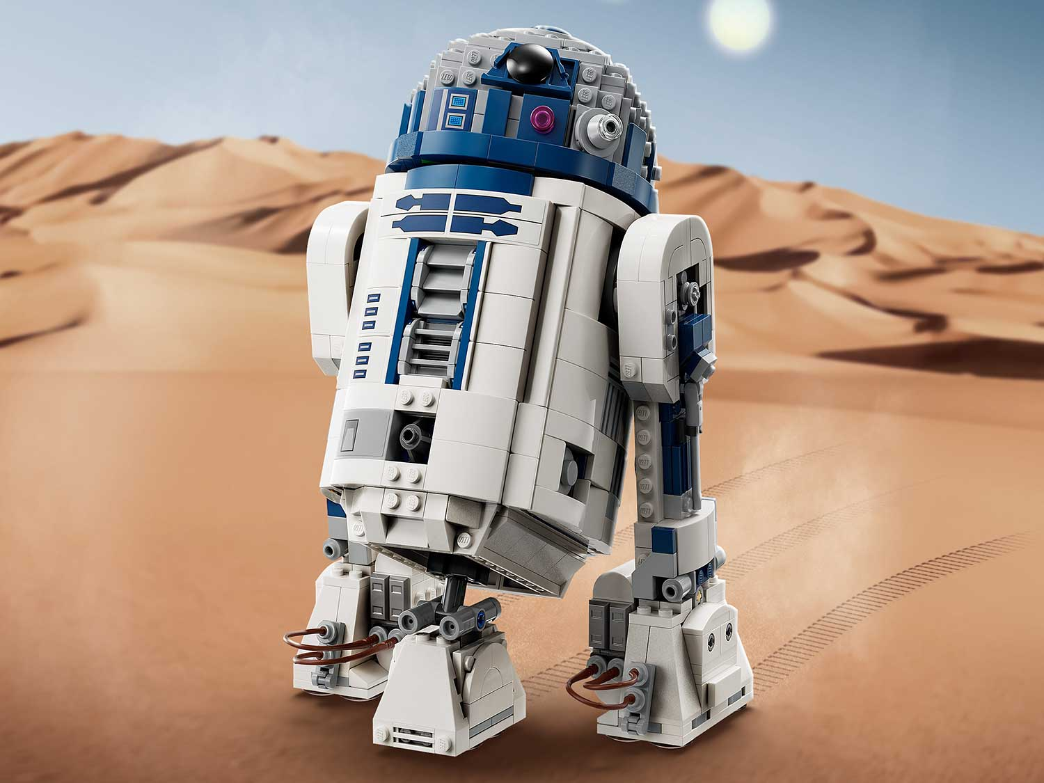 Конструктор LEGO Star Wars Фигурка дроида R2-D2 - фото 6
