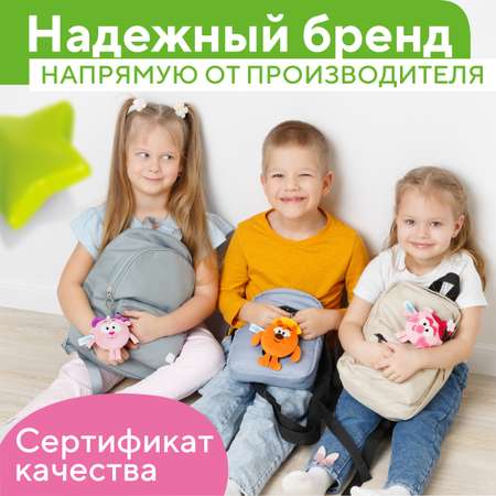 Аксессуары Мякиши Набор плюшевых брелоков Смешарики - Нюша Копатыч и Бараш