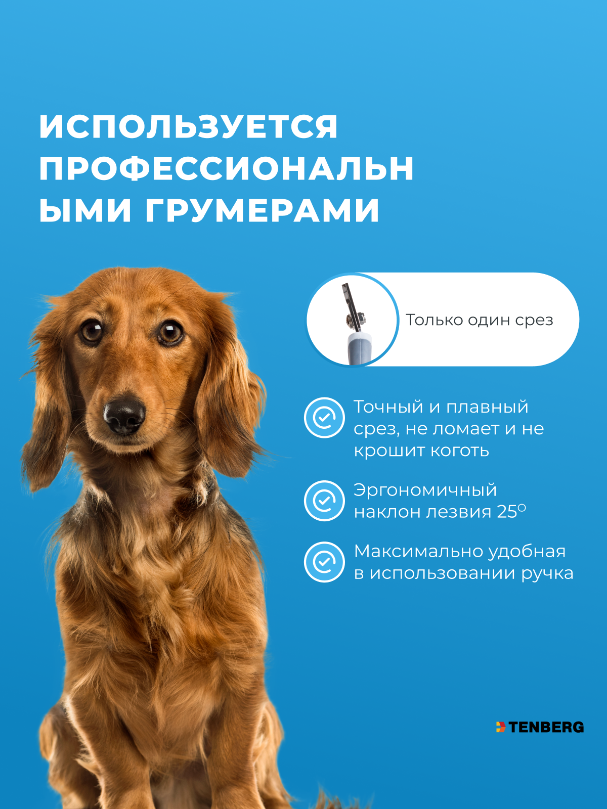 Когтерез для собак и кошек TENBERG Calmness Lilac - фото 8