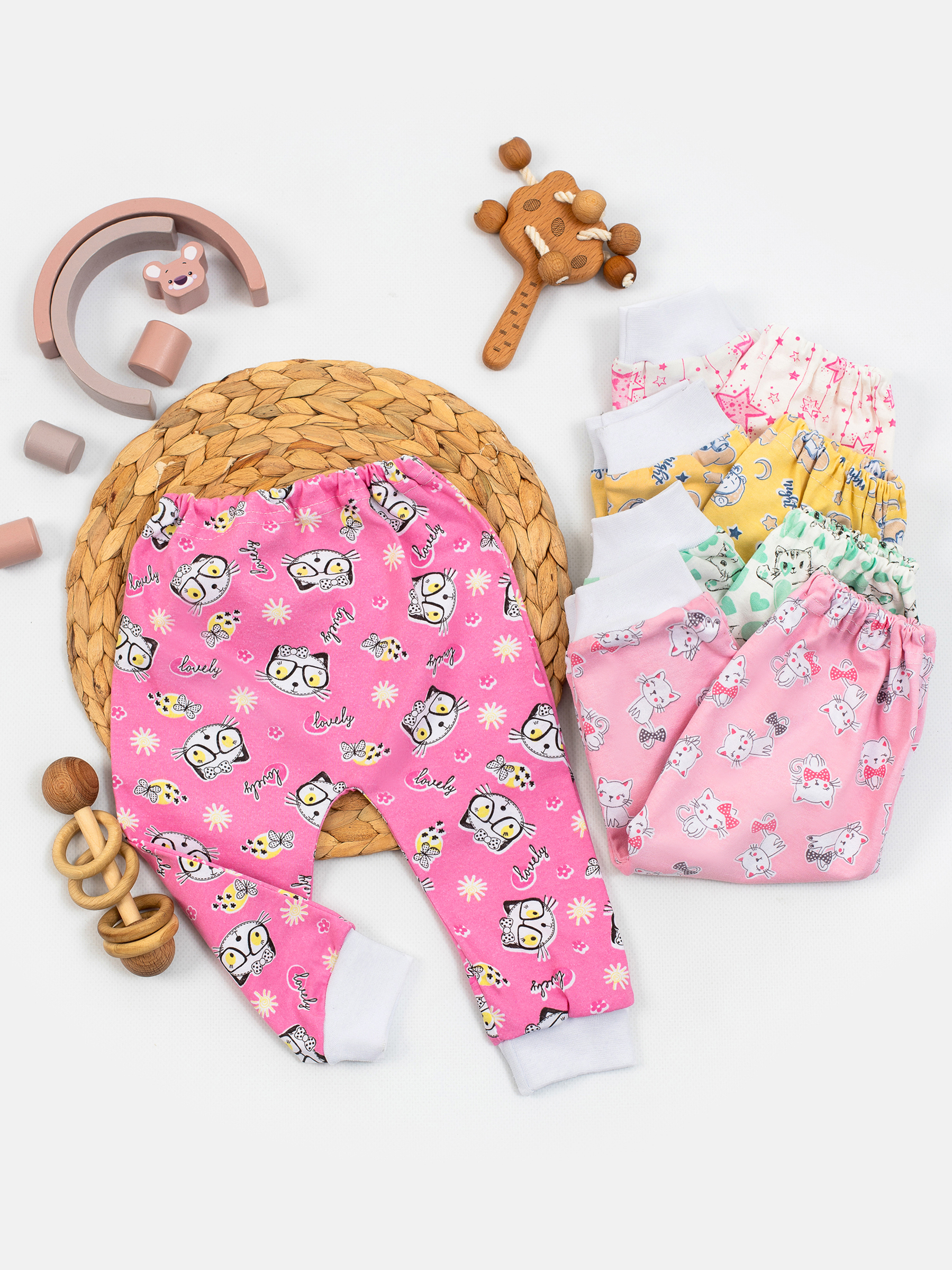 Штанишки 5 шт IVANOVO KIDS ПМ-001длядевочек - фото 4