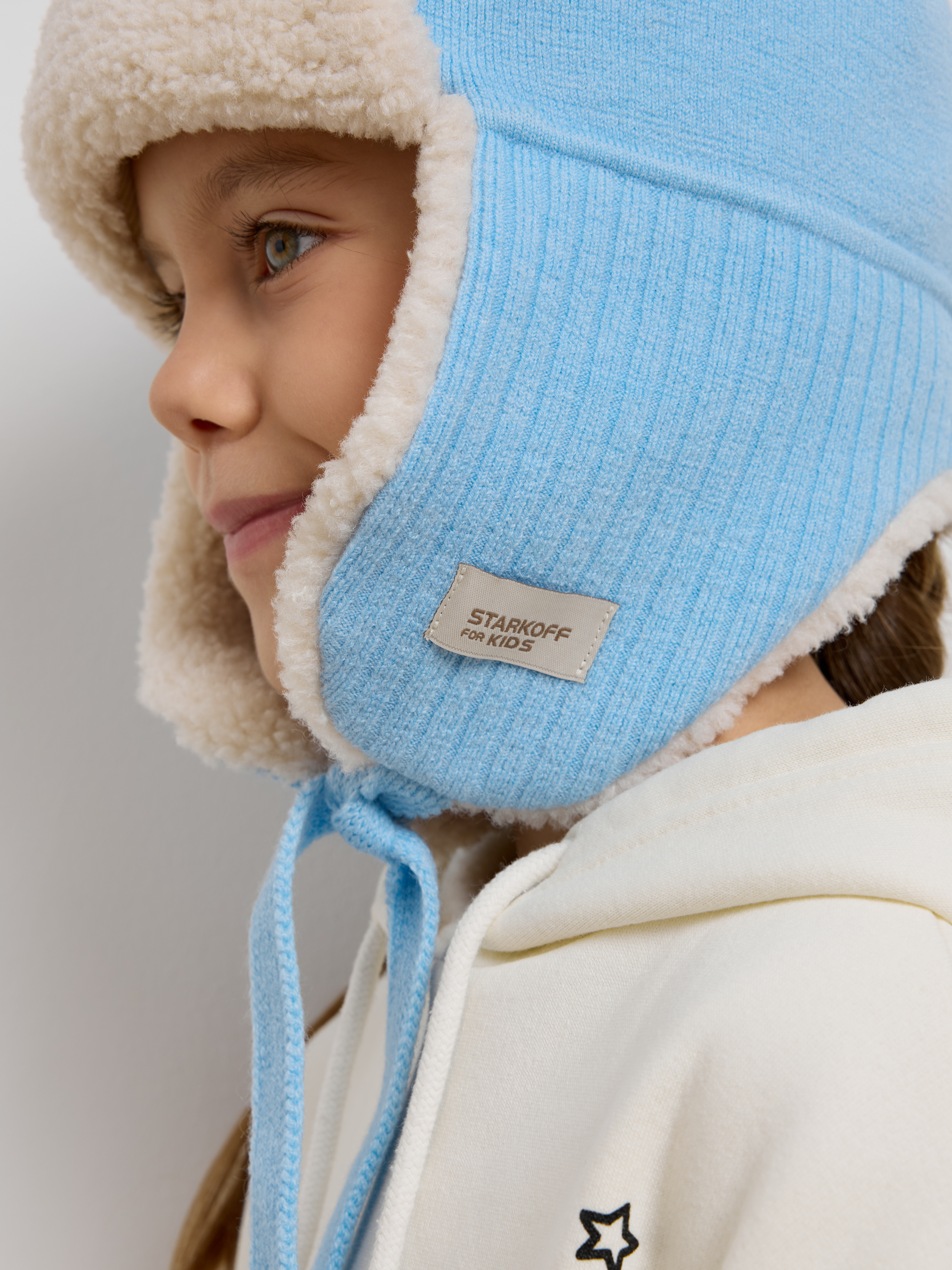 Шапка-ушанка Starkoff Kids Д500911 - фото 2
