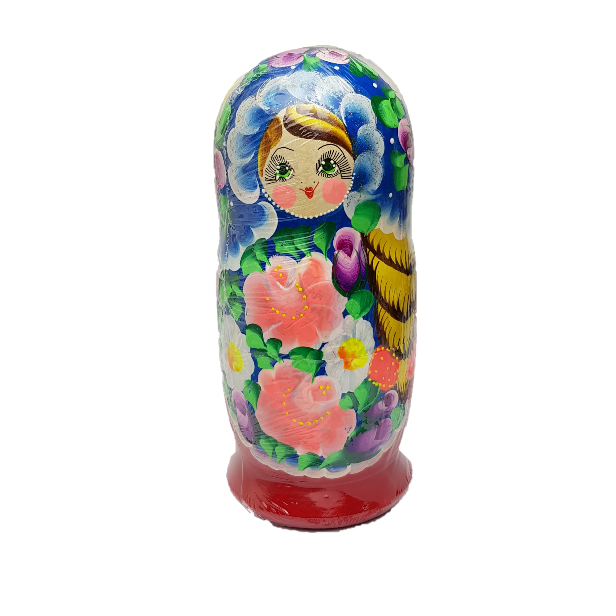 Матрешка Нескучные игры 10 в 1 расписная большая - фото 1