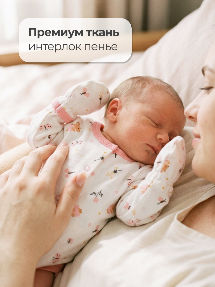 Боди для недоношенных Эскимо 33-704/1 - фото 3