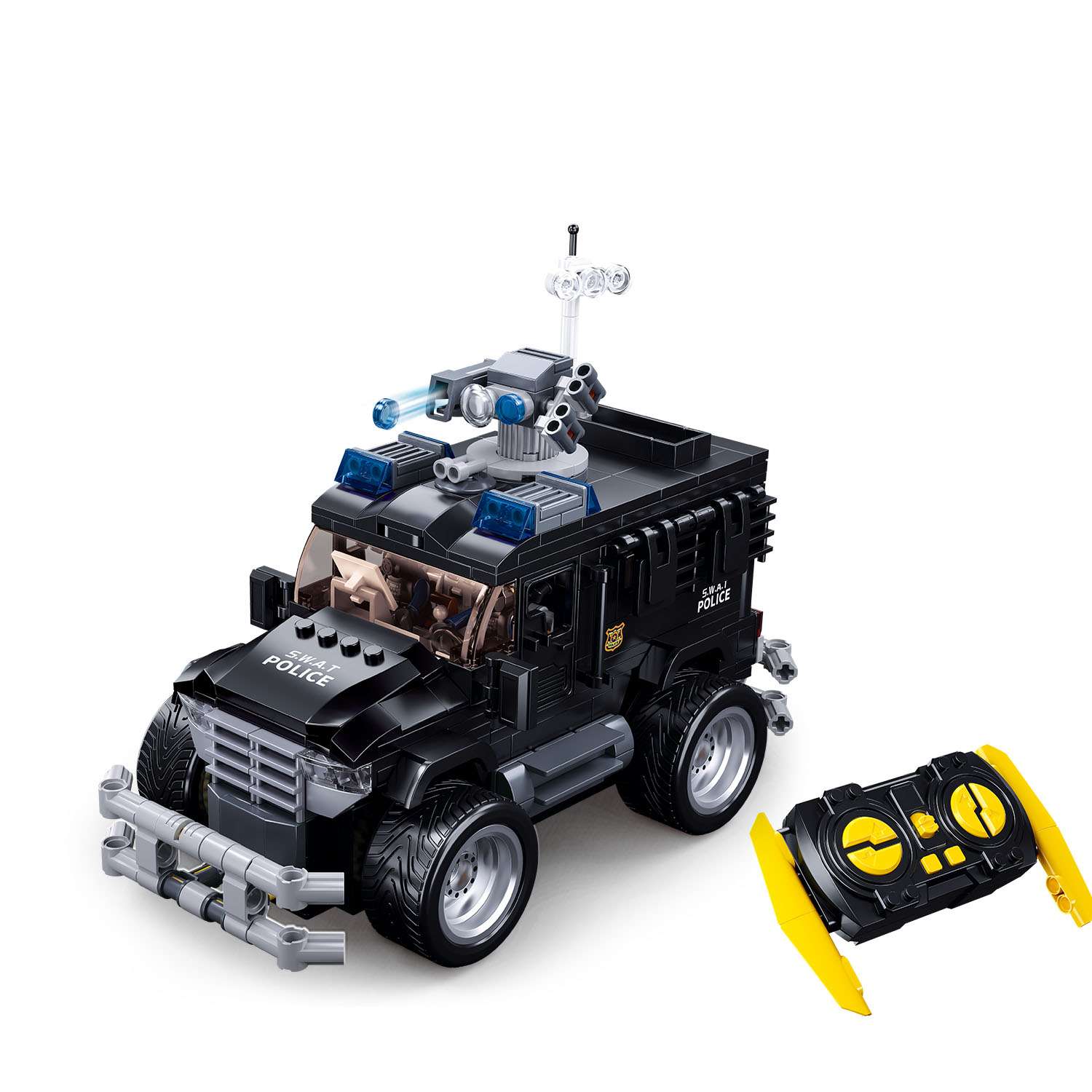 Конструктор SLUBAN Штурмовая машина Тигр 412 дет. - фото 2