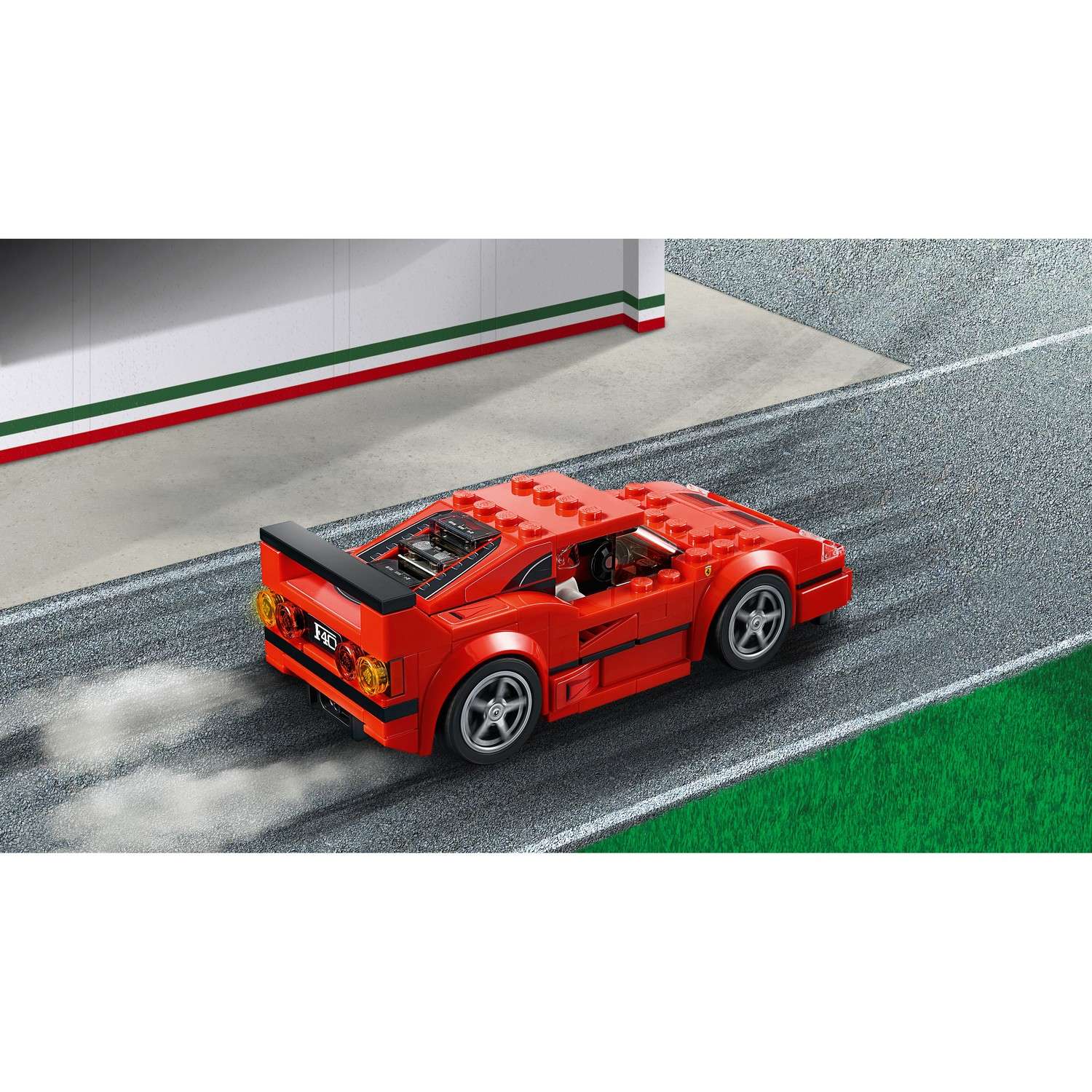 Конструктор LEGO Speed Champions Ferrari F40 Competizione блочный - фото 6