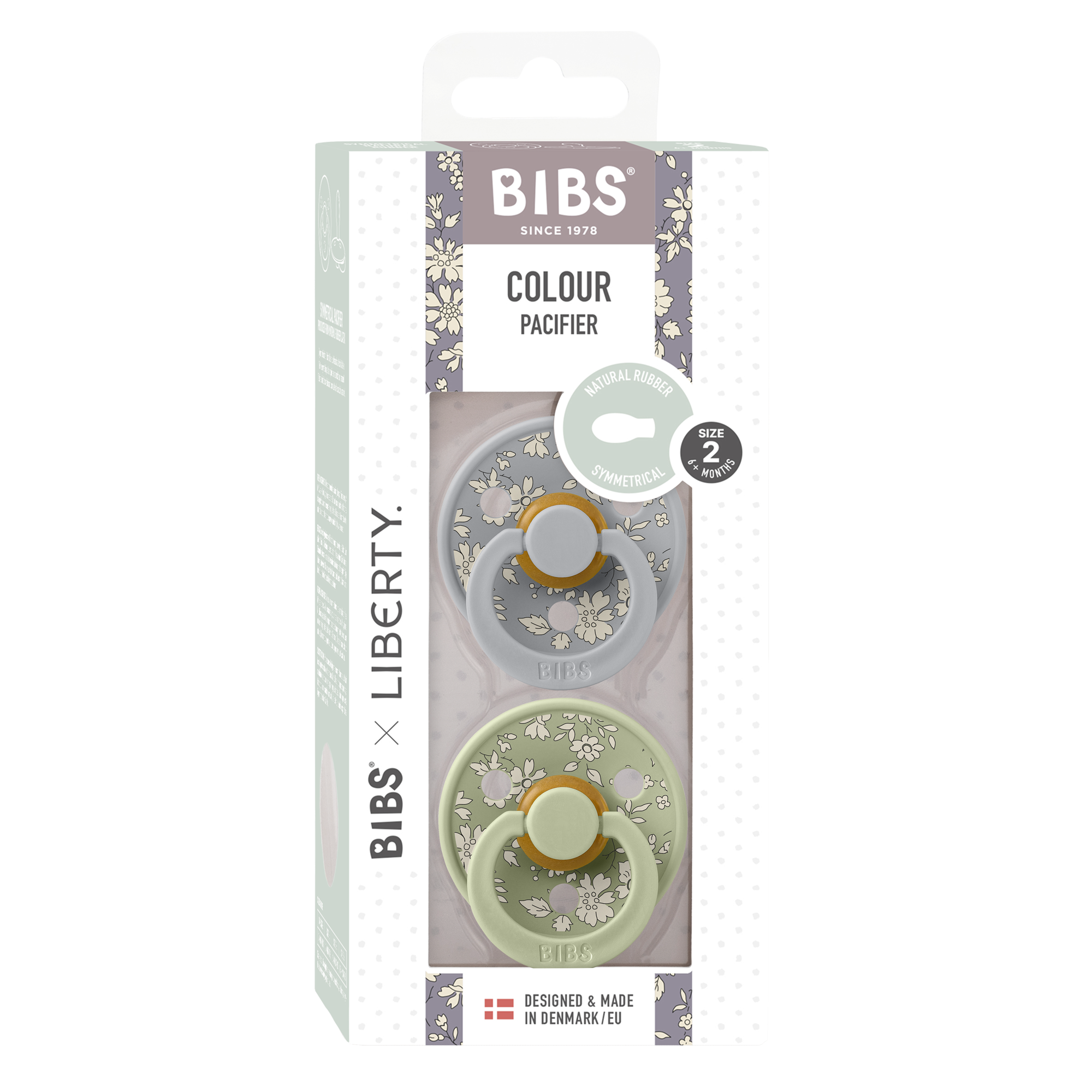 Пустышка BIBS от 6 мес. 2 шт. - фото 2