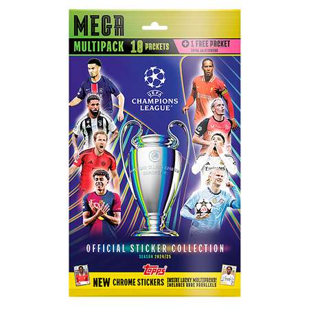 Наклейки topps UEFA Champions League 11 шт. в ассортименте