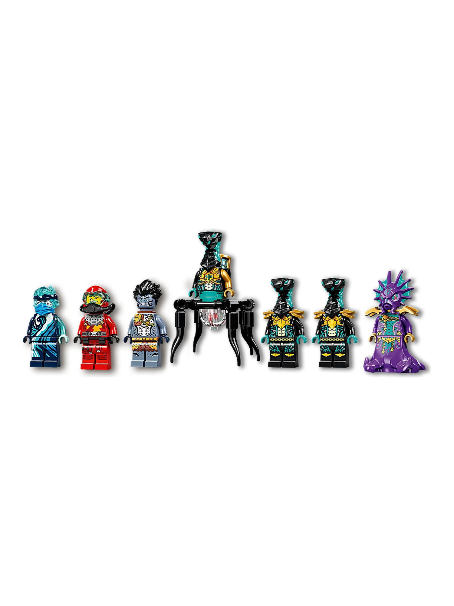 Конструктор LEGO NINJAGO Храм моря 1060 дет. - фото 3